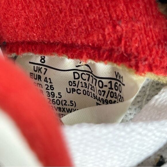 Nike Air Jordan 4 Retro OG Fire Red 2020 Sneaker Shoe dc7770 160 Mens Size 8 - Picture 10 of 10